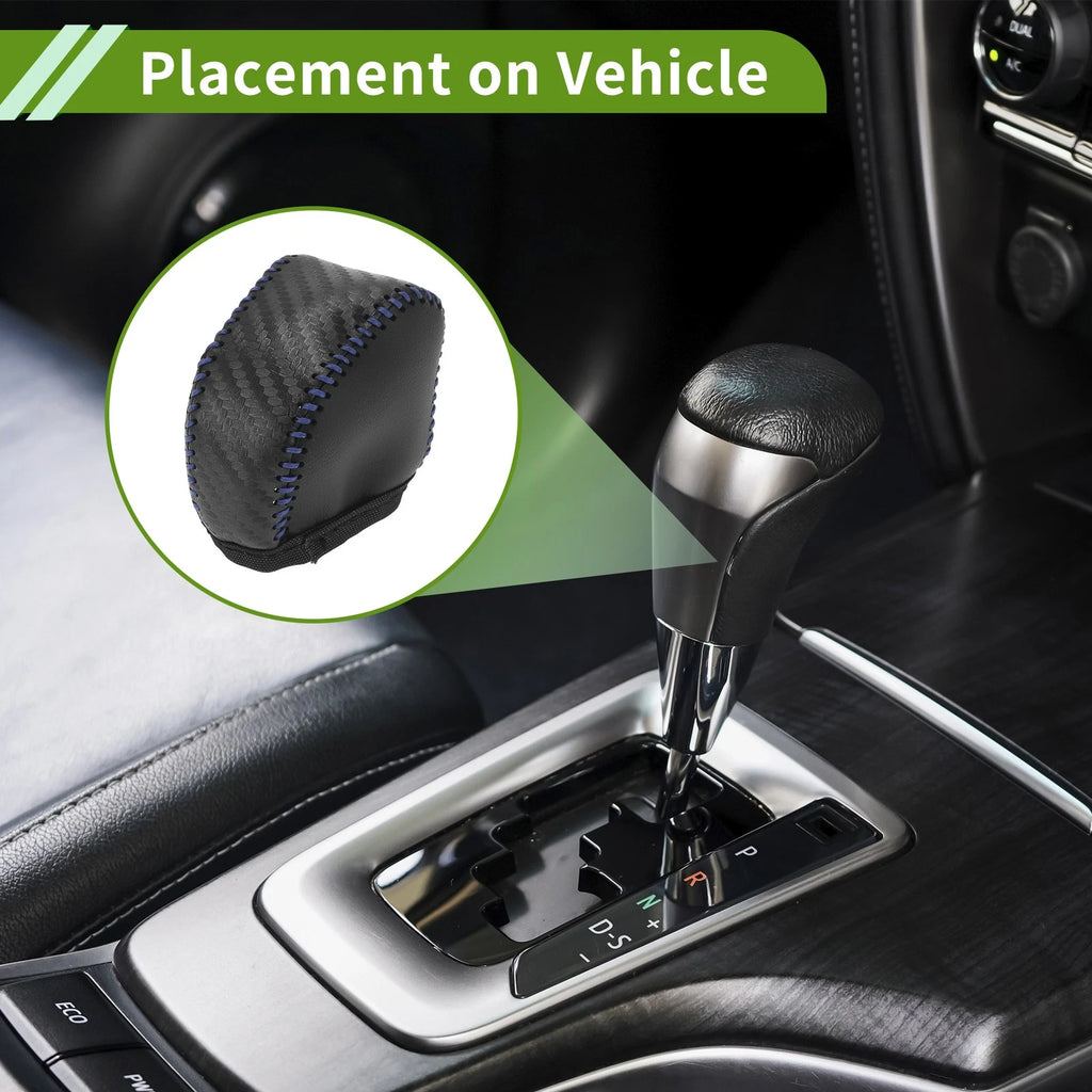 Gear Shift Knob Cover Replacement for Lexus NX250 (2022–2023) Blue Black