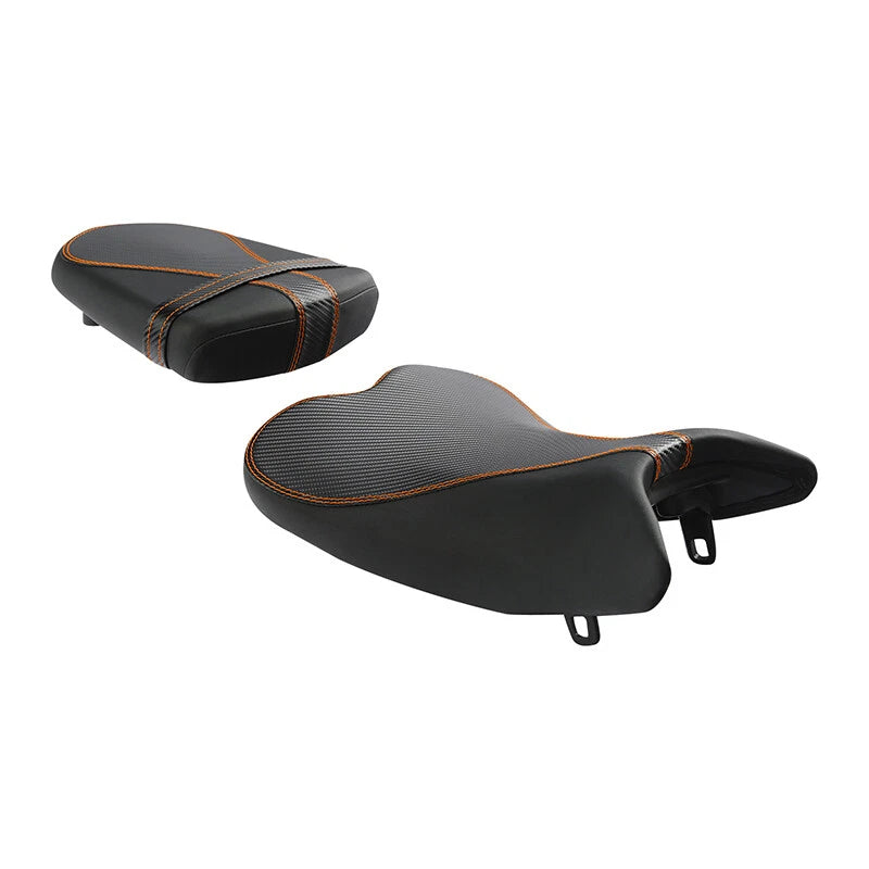 Black Driver & Passenger Seats for Suzuki GSXR600 GSXR750 (2006–2007)