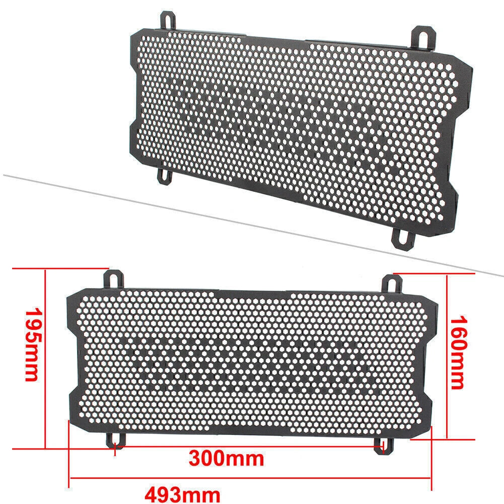 Front Radiator Cooler Mesh Grill Cover for Kawasaki Z650 (2017–2018)