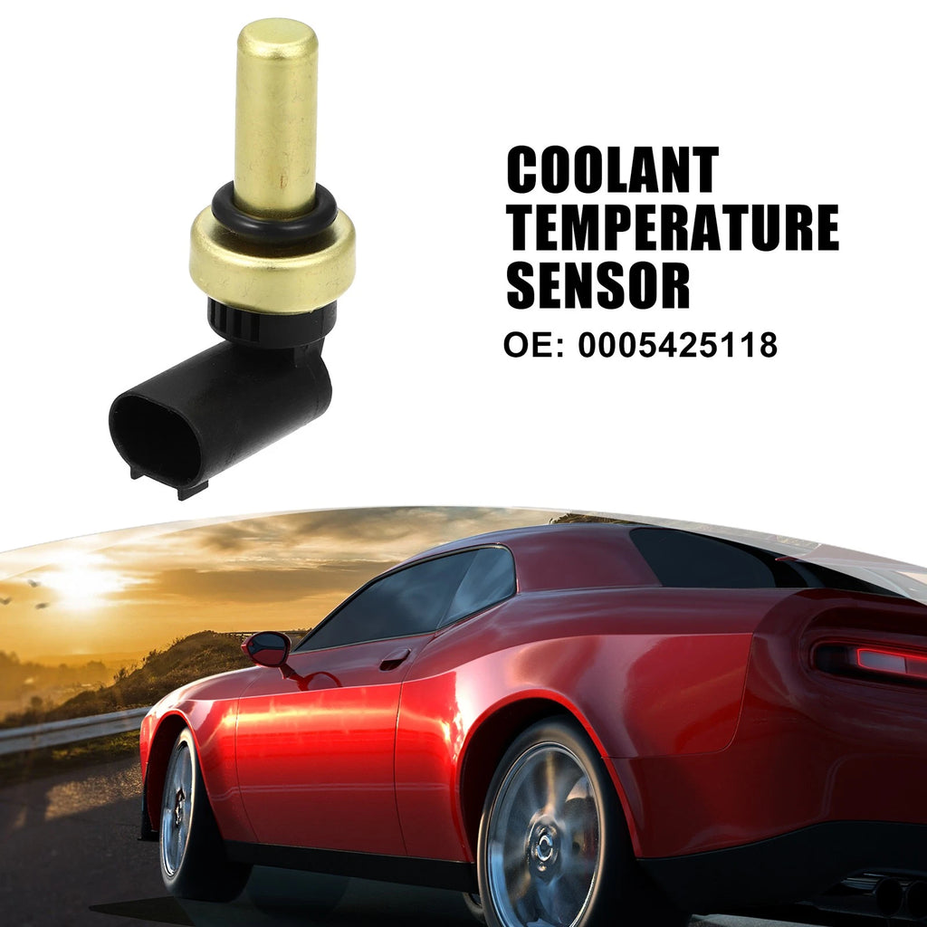 Engine Coolant Temperature Sensor Temp Sender for Mercedes-Benz C230 (2005–2015)