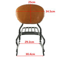 Backrest Sissy Bar Rack Mount Spools for Indian Chief Classic Vintage (2014–2018)
