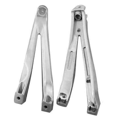 Passenger Rear Footrests Footpegs Brackets for Yamaha YZF R1 (2004–2008)