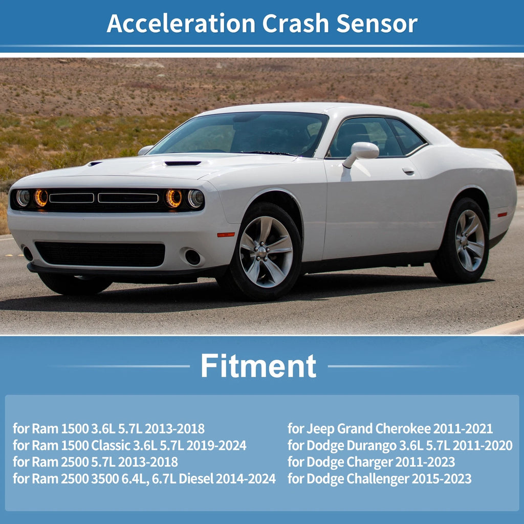 Acceleration Crash Sensor No.56054085AA for Ram 2500 3500 (2014–2024)
