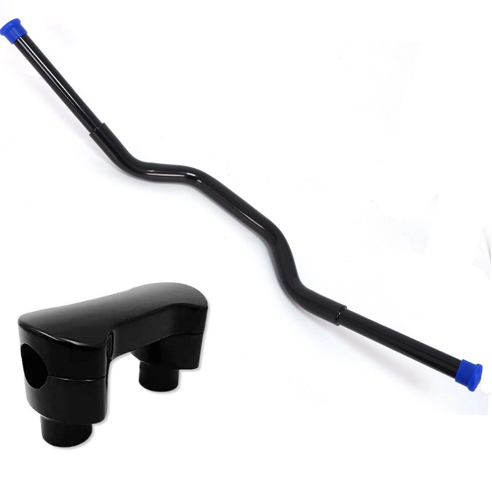 1" Handlebar w/ 2" Riser for Harley Softail Sportster Dyna (1996–2018)
