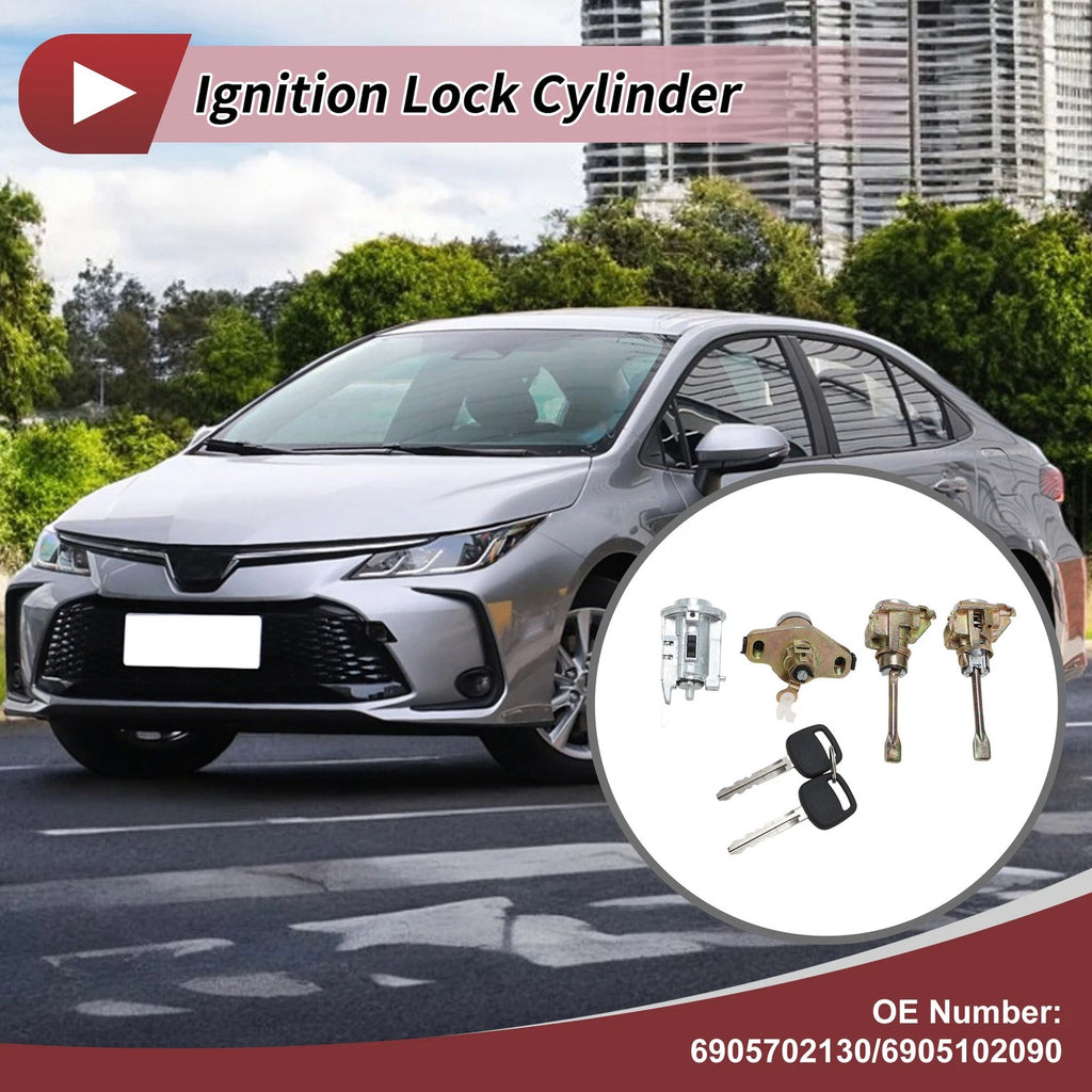 Ignition Lock Cylinder Replacement for Toyota Corolla 1.8L L4 (2003–2008)