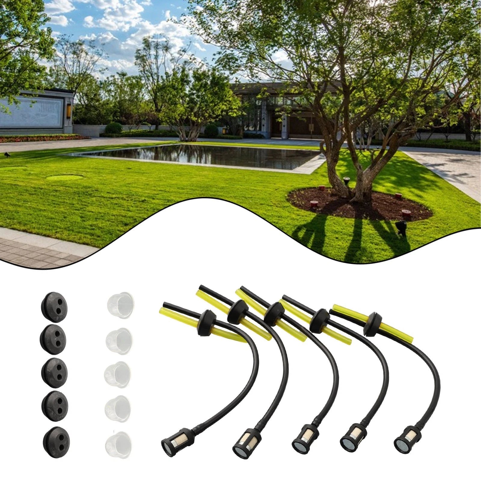 Fuel Filter Pipes for Trimmer Parts Replacement (Compatible Models)