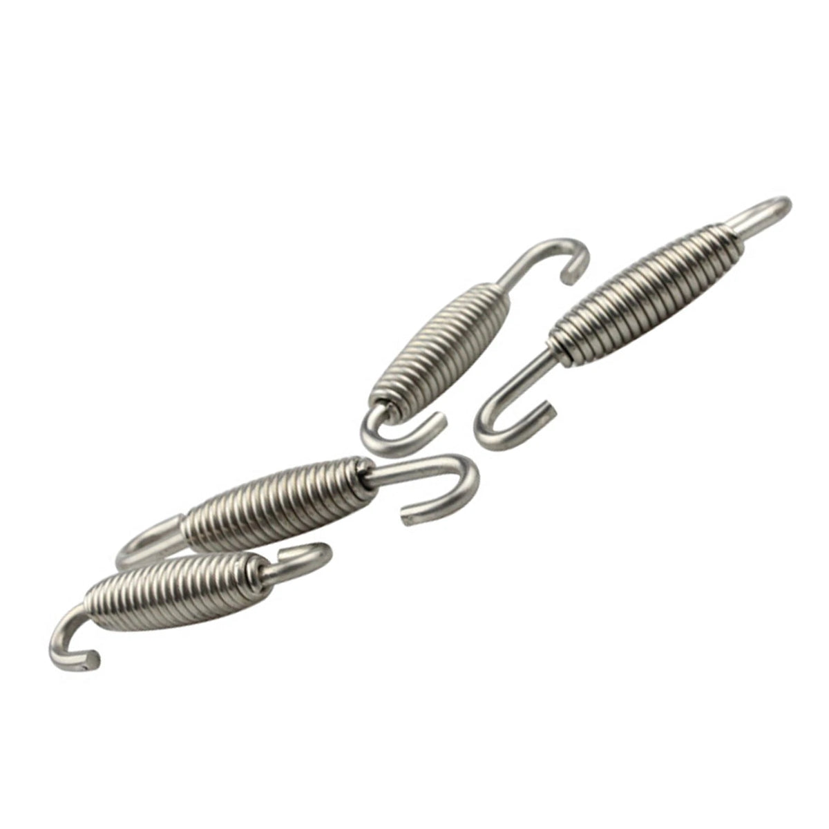 Set of 4 Exhaust Spring Pipe Muffler Springs for Motorcycle (55mm)