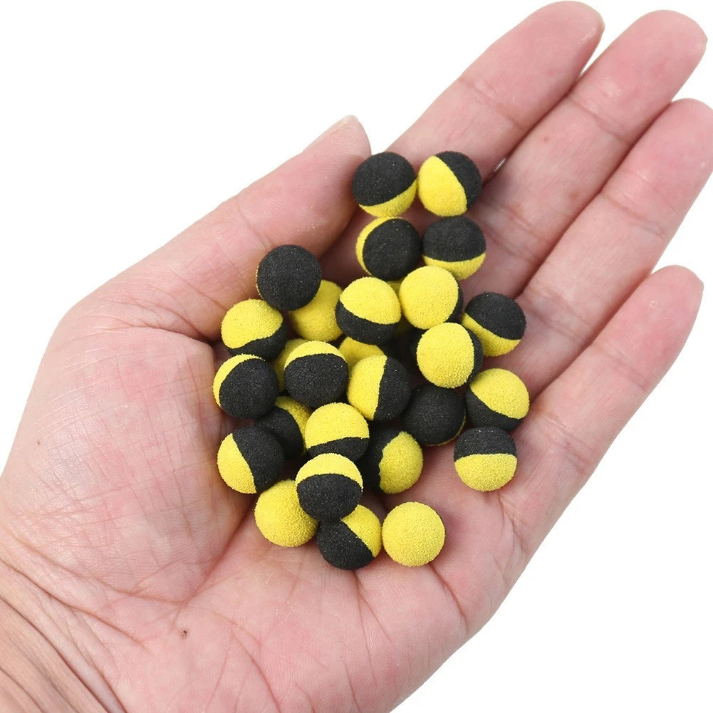 30pcs EVA Dual Tone Float Beads for Fishing
