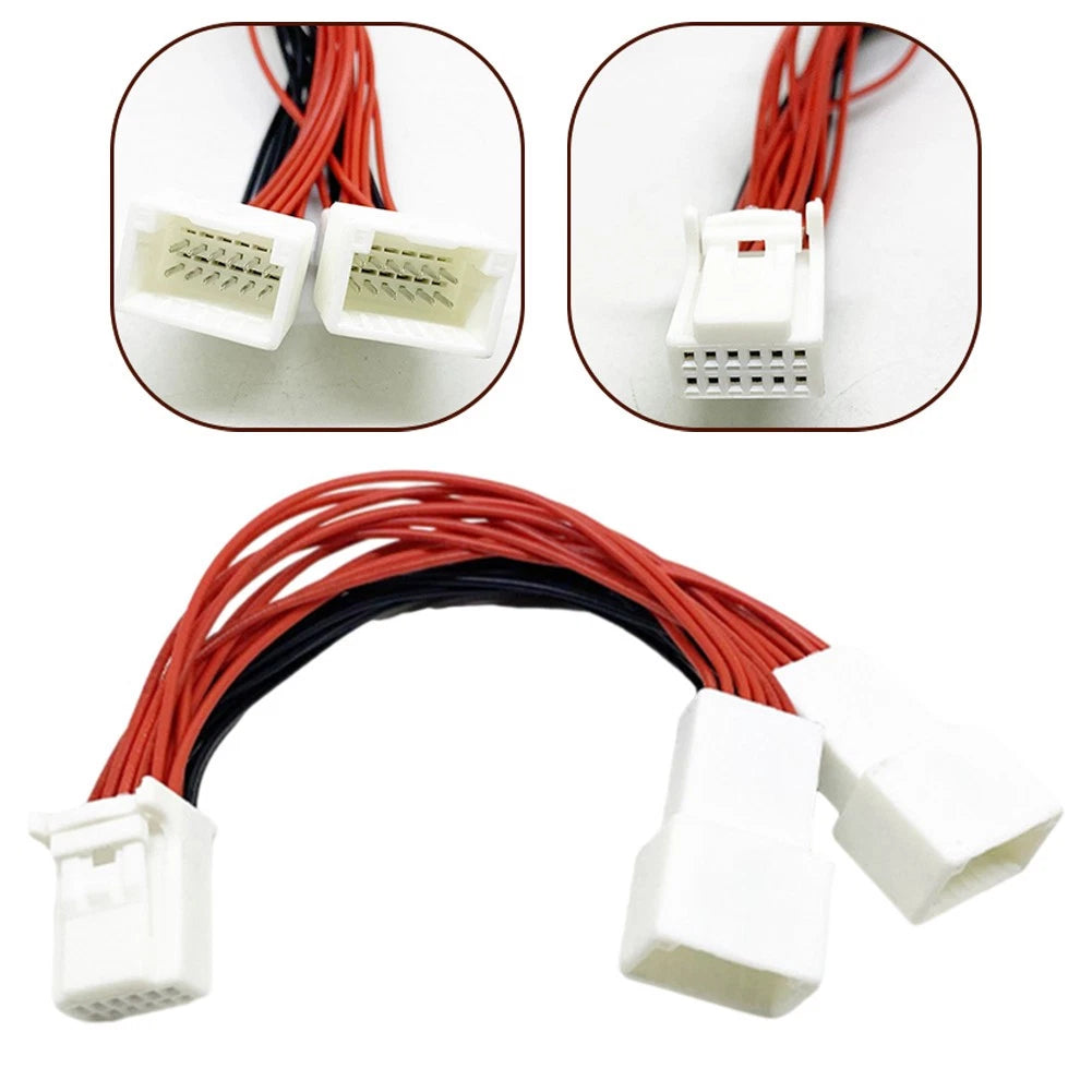 Y Cable Splitter Adapter for Toyota Lexus