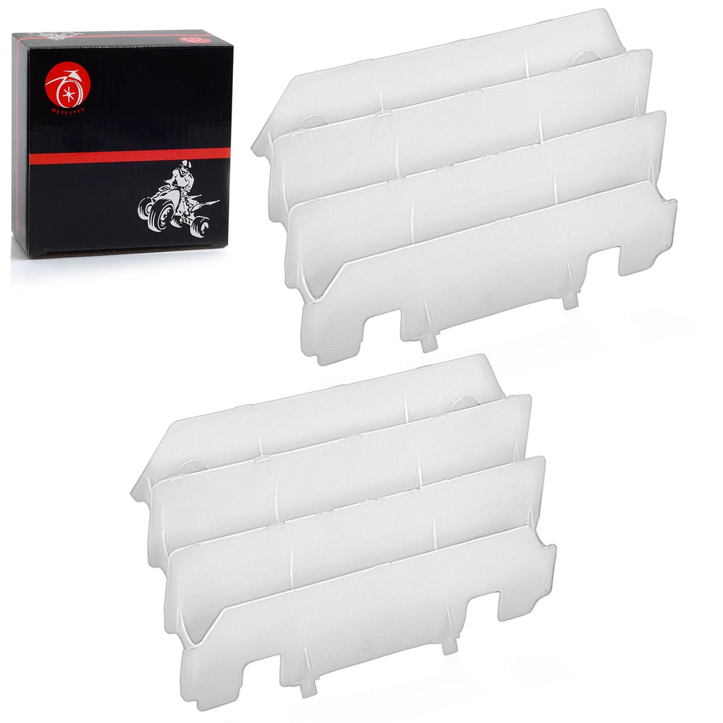 Pair Radiator Louvers Guards for Kawasaki KX125 KX250 (1997–2005)