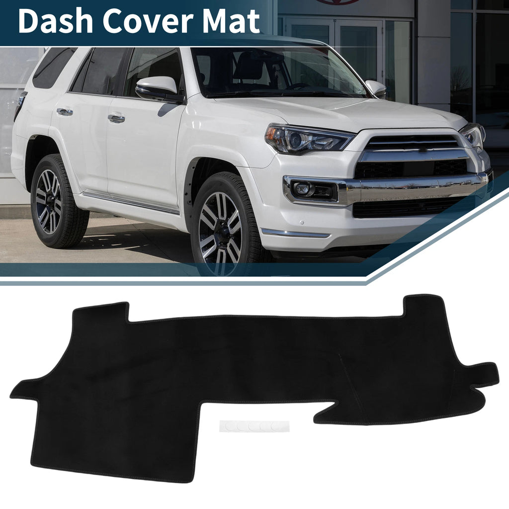 Dashboard Cover Mat for Toyota Mark X (2004–2020) - Black