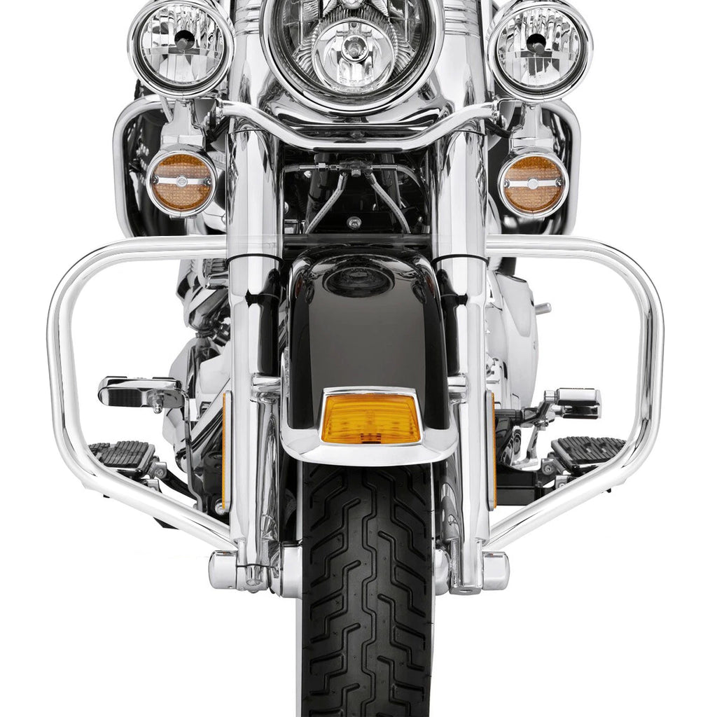 Chrome Engine Guard Crash Bar for Harley Softail Heritage Classic (2018–2023)