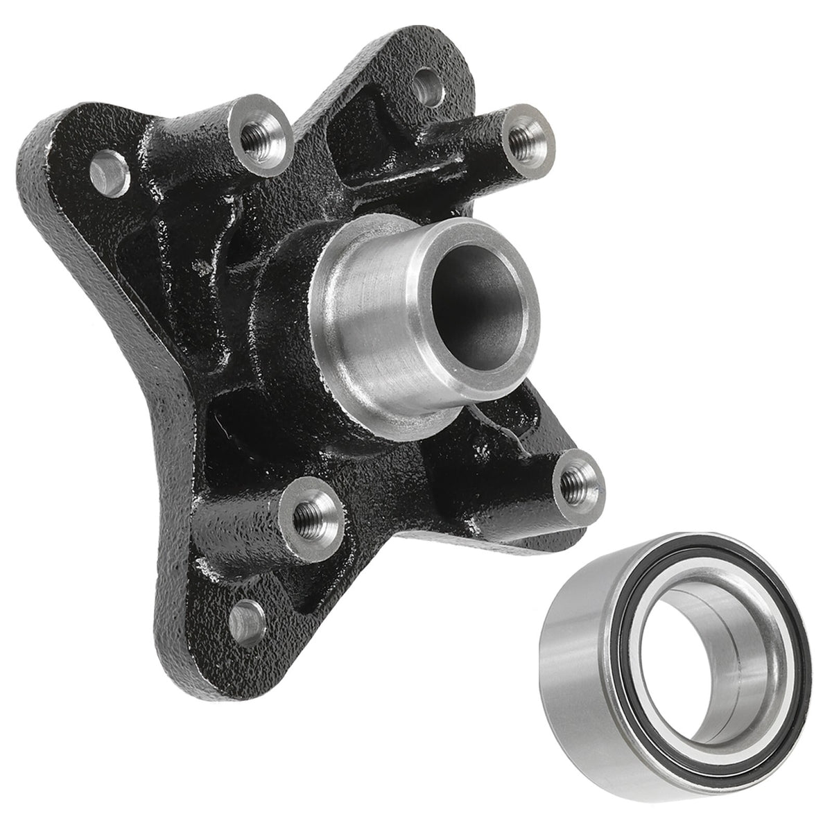 Rear Wheel Hub with Bearing Replacement for Polaris Ranger (2009–2022)