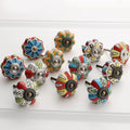 2Pcs Ceramic Drawer Handle Knob Pulls for Cabinet Furniture Hardware
