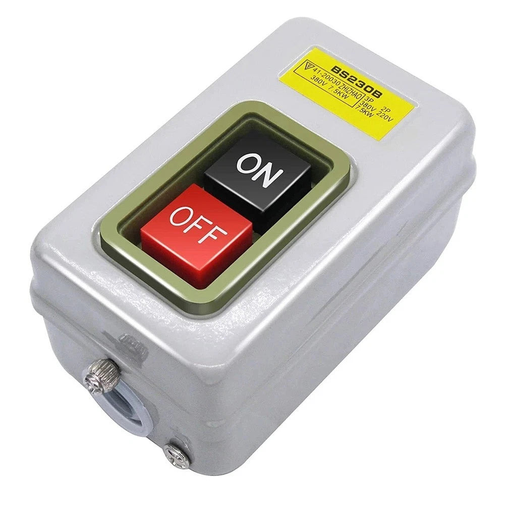 Push Button Switch for 220V 380V Single Phase Motors