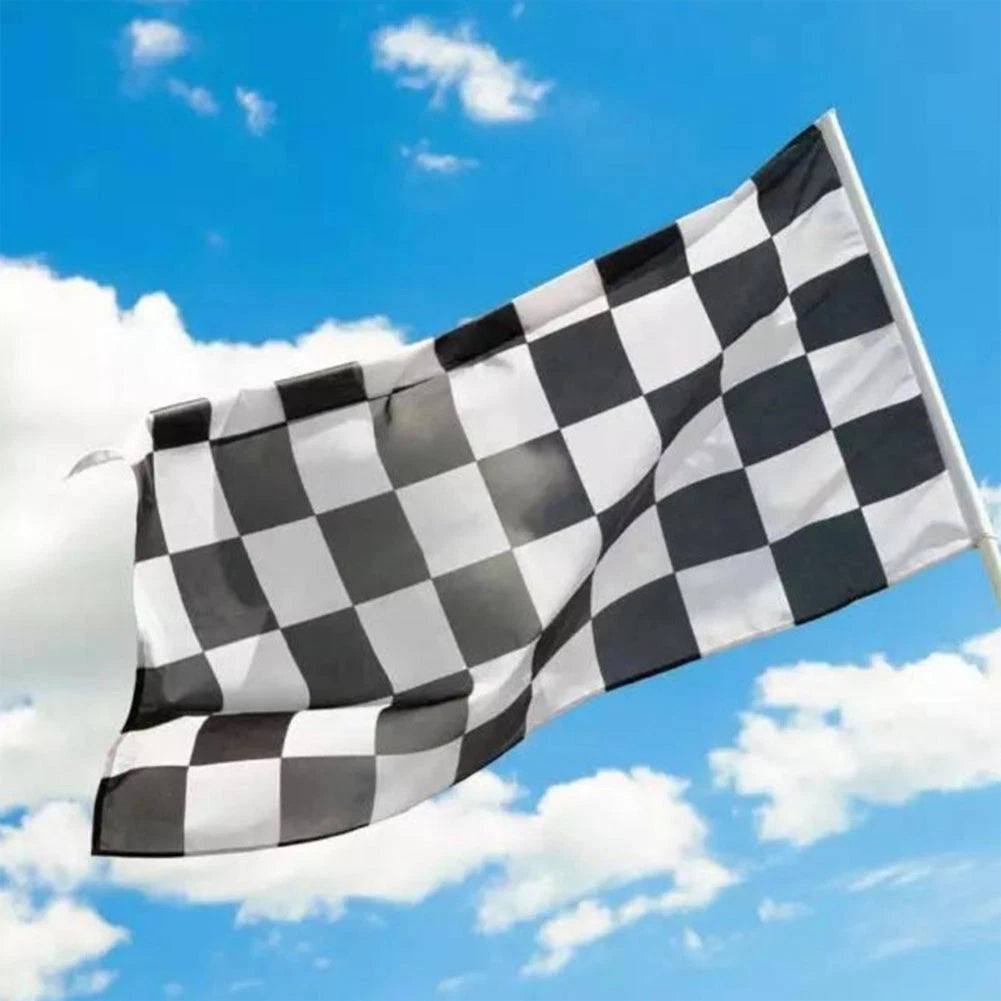 3x5FT Classic Checkered Flag for Racing Enthusiasts
