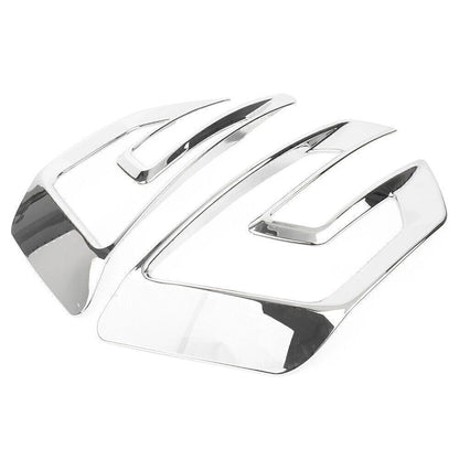 2X Front Fog Light Bezel Cover Trim Chrome for Ford Explorer Sport (2016–2017)
