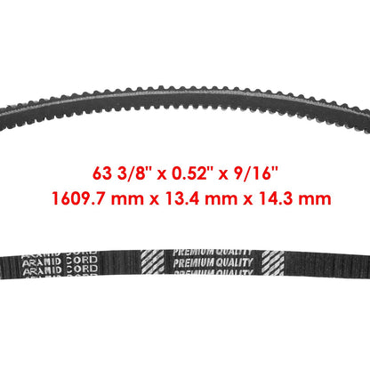 PTO to Deck Aramid Belt Replacement for John Deere GX335 GX355 (1991–2015)