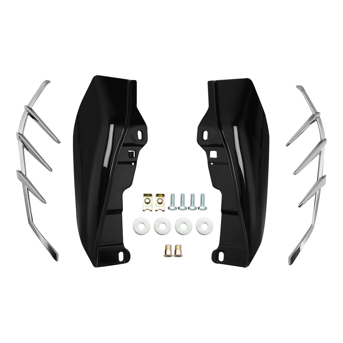 Mid-Frame Air Deflectors & Trim for Harley Touring Road King Glide (2009–2023)