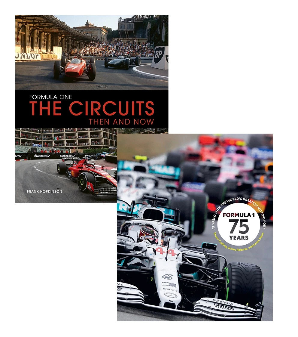 2 Book Set: Formula 1 75 Years & The Circuits