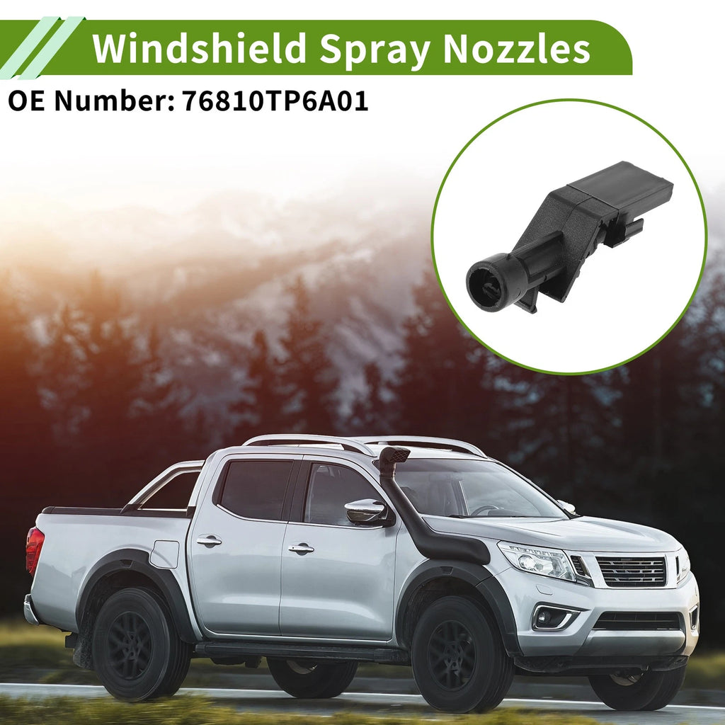 Windshield Washer Nozzle with Hose Connector for Honda CR-V (2007–2019)