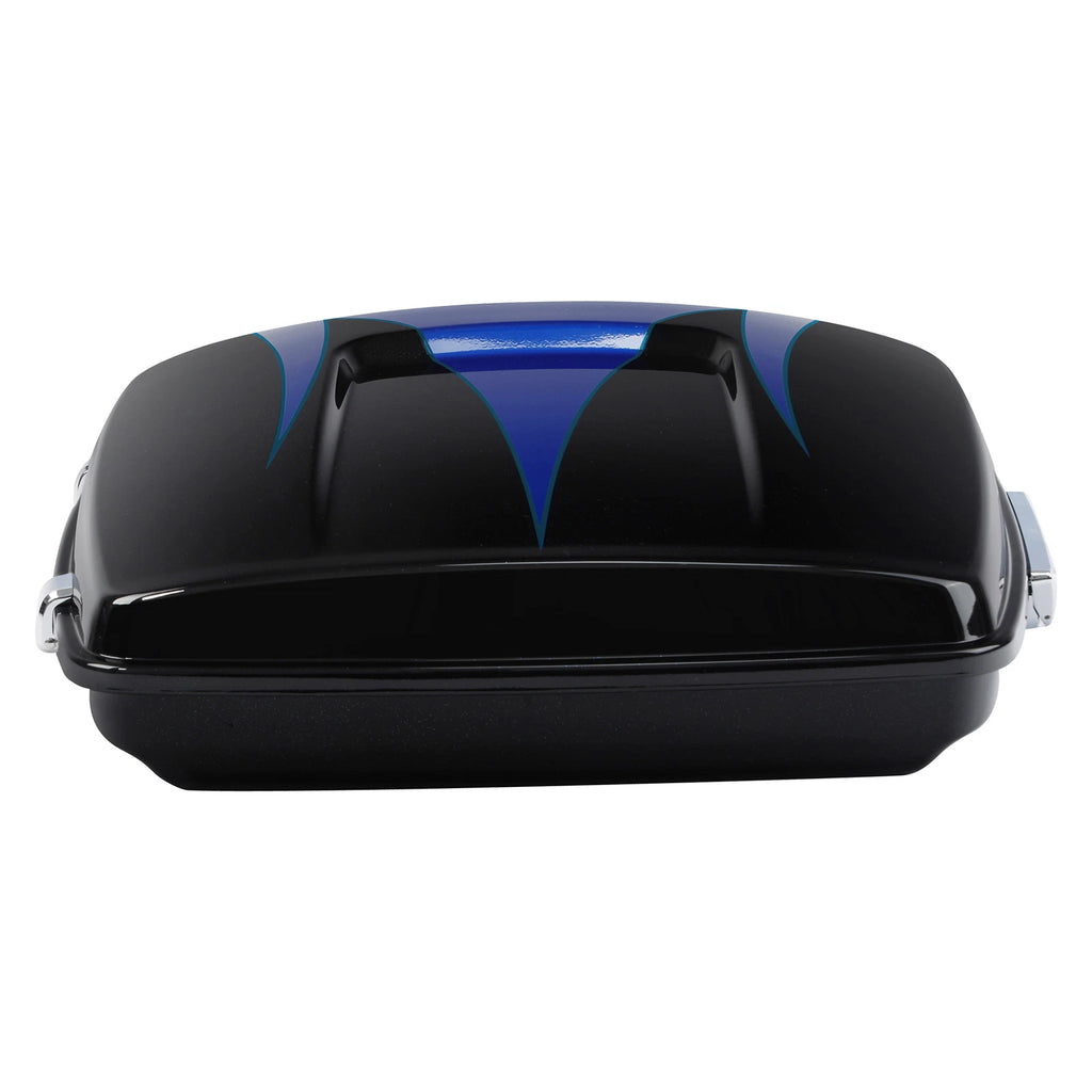 Razor Trunk for Harley Electra Glide (2014–2023) Candy Cobalt/Indigo Ink
