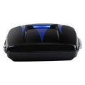 Razor Trunk for Harley Electra Glide (2014–2023) Candy Cobalt/Indigo Ink