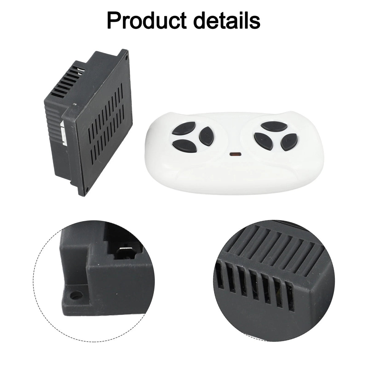 Electric Vehicle Receiver for Children's Electric Vehicle (No Part Numbers)
