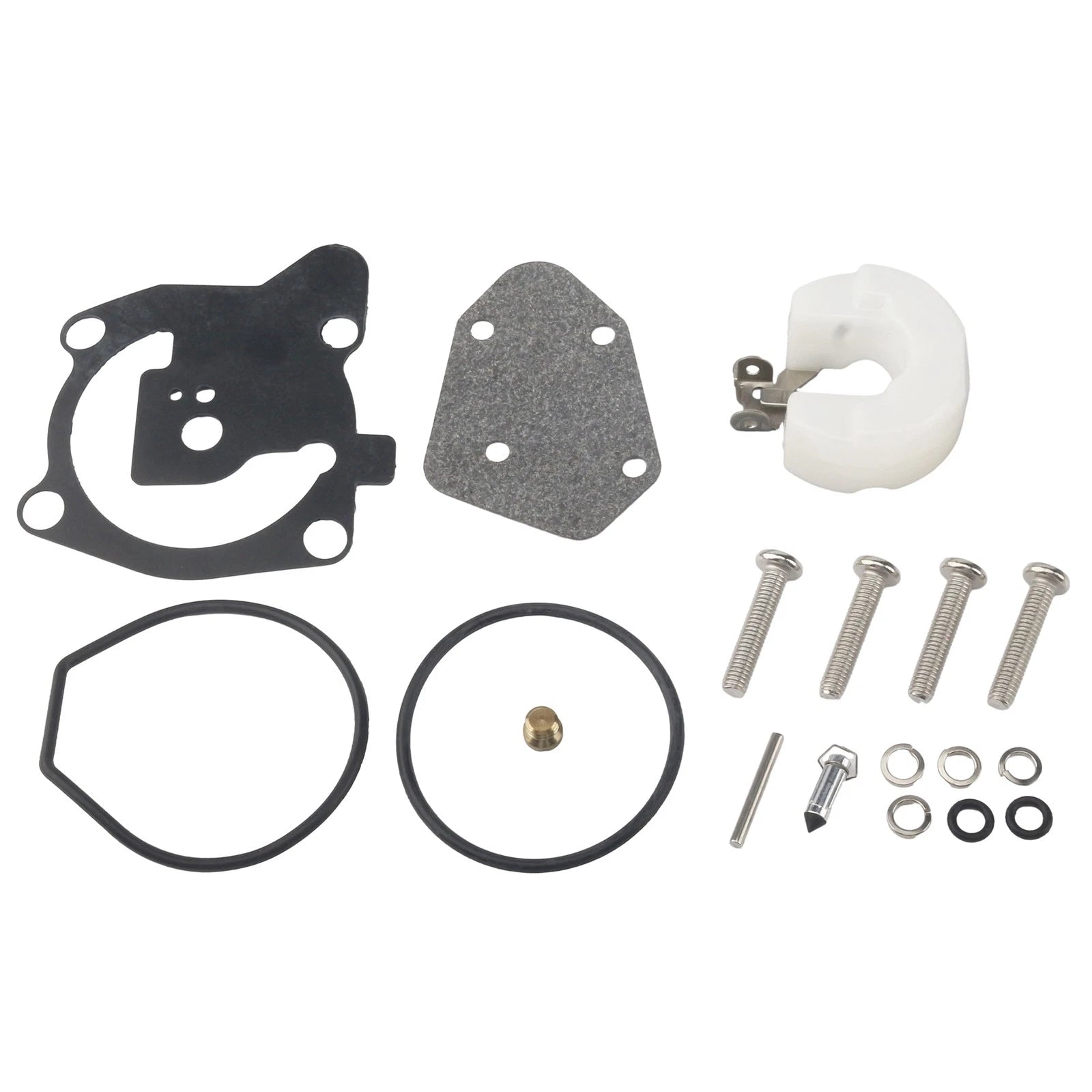 Outboard Carburetor Kit & Float for Yamaha 40 HP (40XMH, 40XW, E40X, E40MLH, E40XMH)