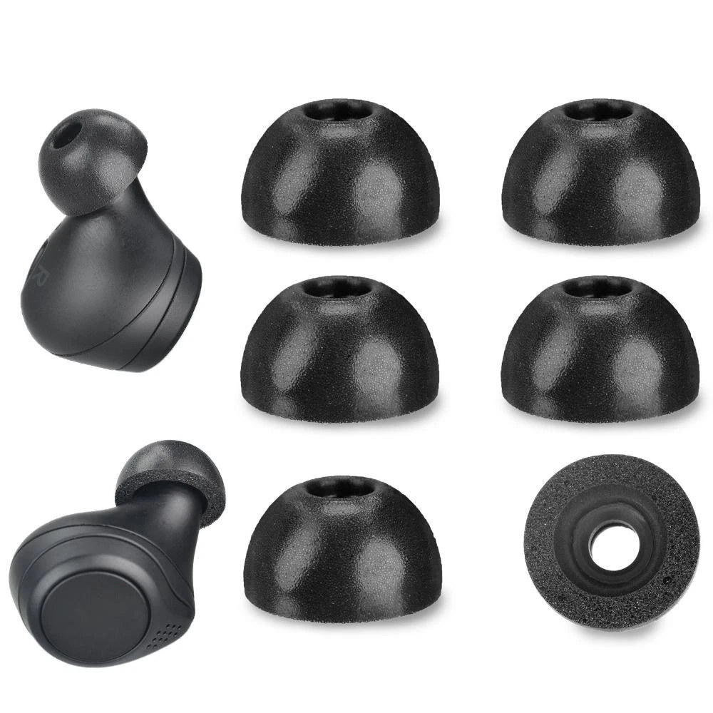 Set of 6 Memory Foam Earbud Tips for Jabra Elite 75t 65t