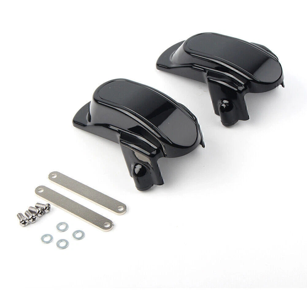 2x Rear Frame Axle Covers for Harley Dyna FXD, FXDF, FXDB (2006–2017)