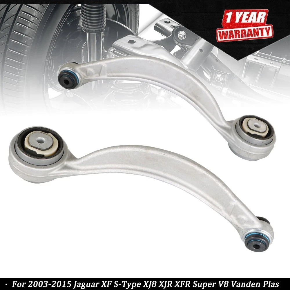 Pair of Front Lower Forward Control Arms for Jaguar S-Type XJ8 (2000–2008)