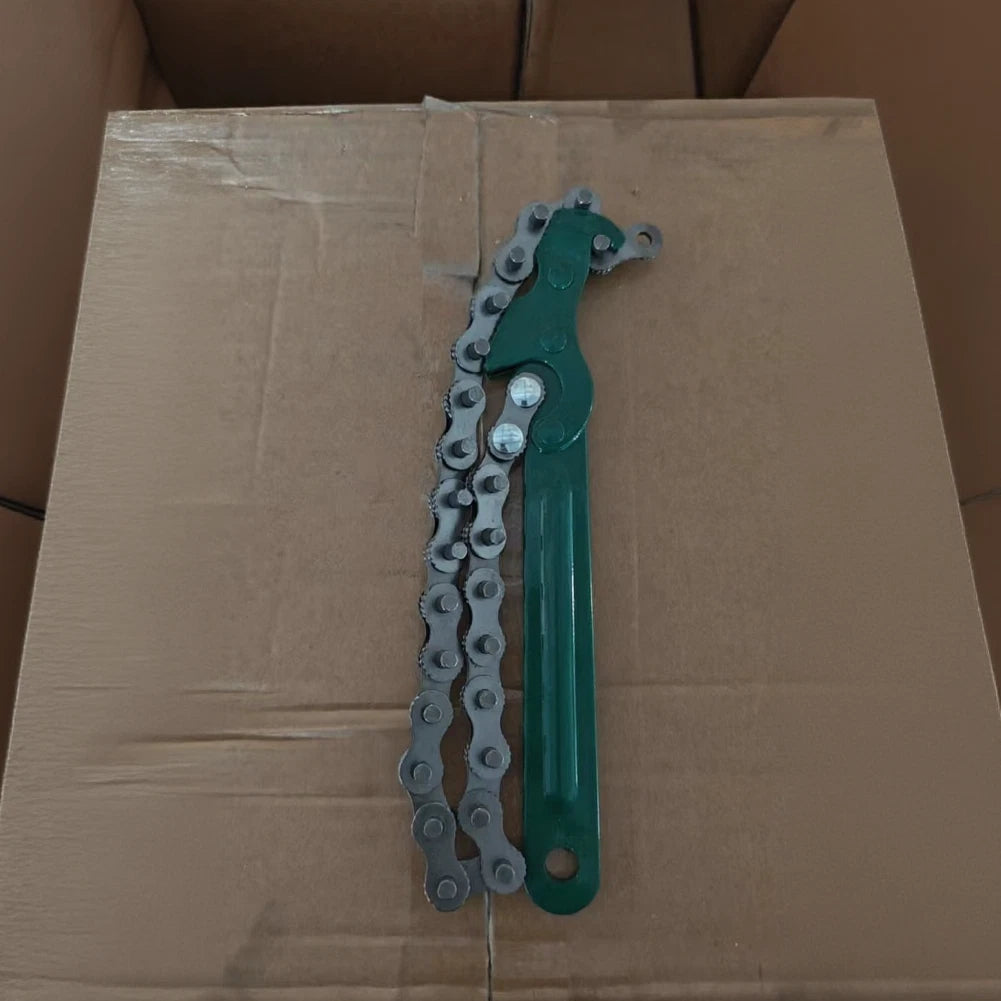 Adjustable Chain Wrench for Filters, Nuts, Bolts, PVC Pipes