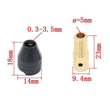 Drill Chuck Replacement for Small Tools (0.3-3.5mm)