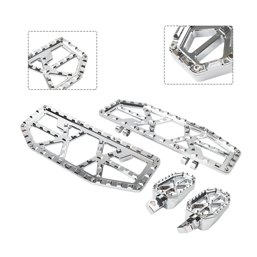 Floorboard Foot Peg Pedals for Harley Electra Road FLTRU (2017–2023)