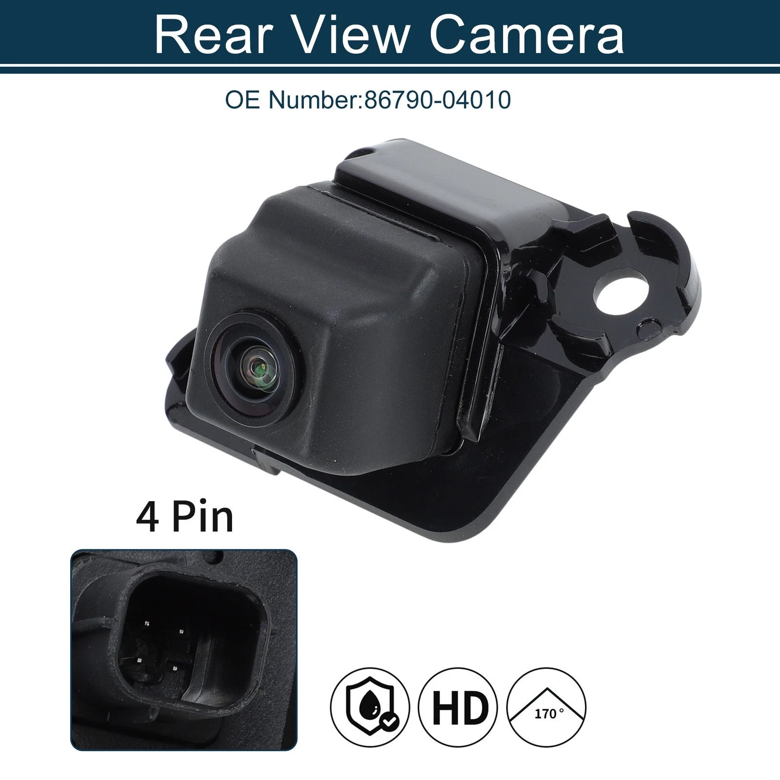 Rear View Park Assist Backup Camera Replacement for Toyota Tacoma (2009–2015)