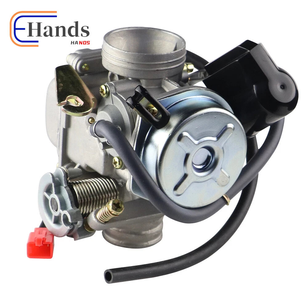 Carburetor 24mm & Air Filter for GY6 150cc ATV Go Kart Scooter (Kazuma, Taotao)