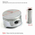 Piston Ring Kit +0.50mm for Honda Helix CN250 (1986–2007) T9