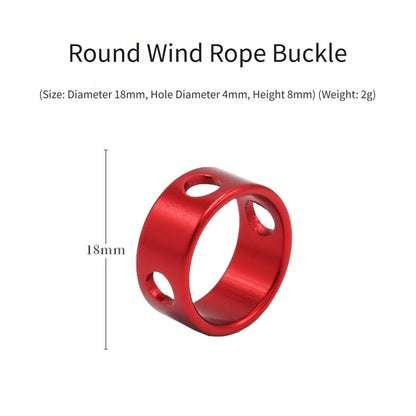 2g Aluminum Tent Adjuster Buckle for Backpacking Gear