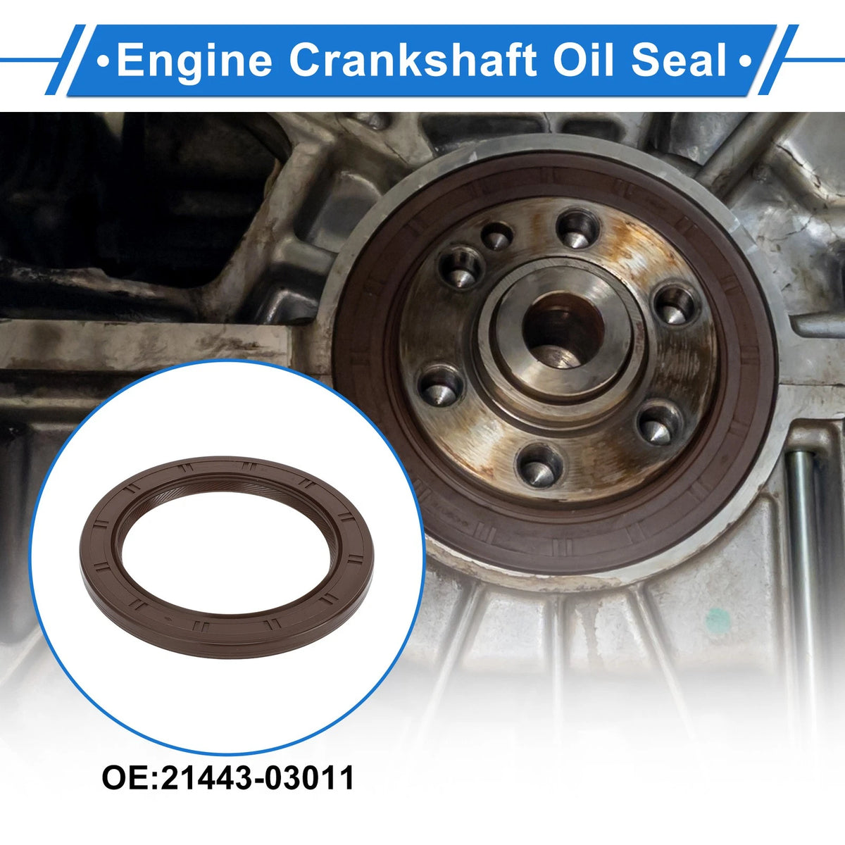 Rear Crankshaft Oil Seal Replacement for Hyundai Elantra Ioniq (2011–2022)