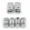 Chrome Control Switch Housing Button Cap Kit for Harley Softail (2011)