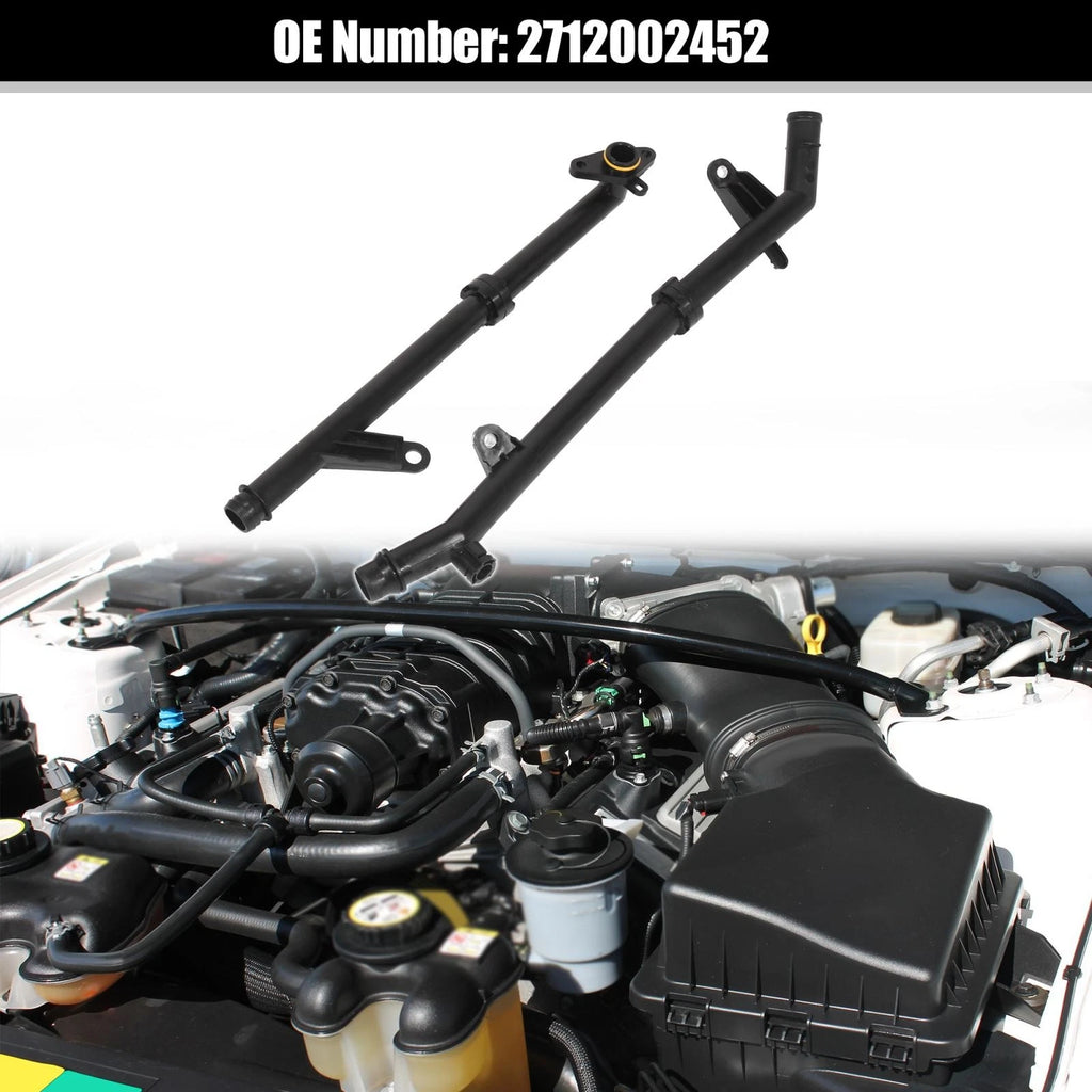 Engine Water Coolant Pipe Replacement for Mercedes-Benz C250 SLK250 (2012–2015)