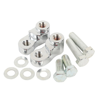 Chrome 1" Rear Lowering Kit for Harley Sportster 883 1200 XL (2005–2017)