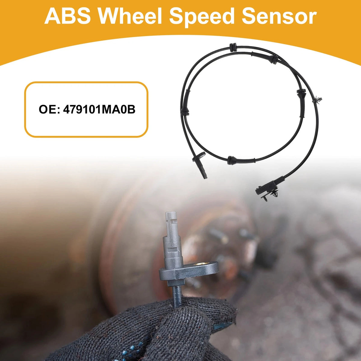 ABS Wheel Speed Sensor No. 479101MA0B for Infiniti M37 (2011–2013)