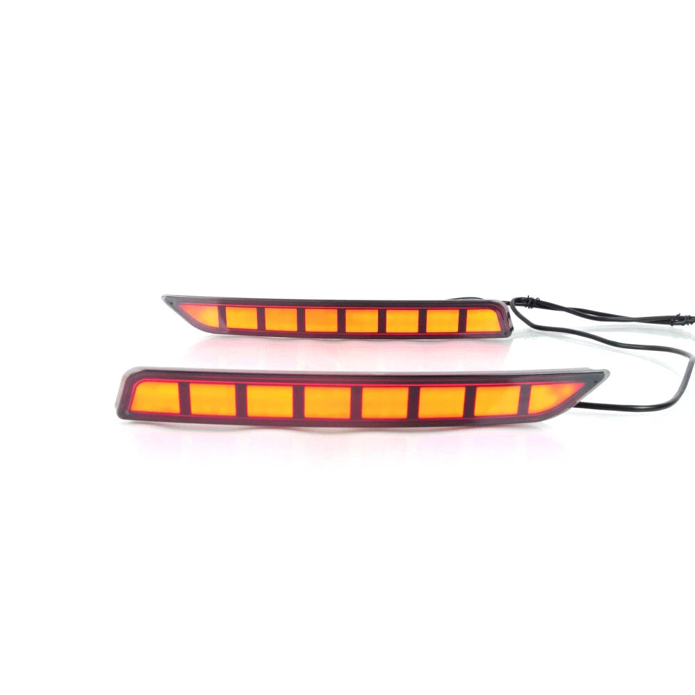 Smoked LED Rear Bumper Fog Light with Turn Signal for Chevrolet Suburban (2020–2024)