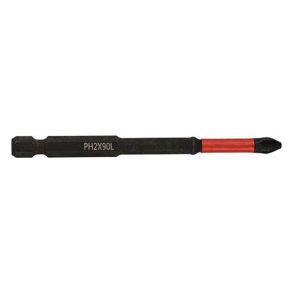 Set of 6 PH2 Magnetic Cross Screwdriver Bits for Automotive Use