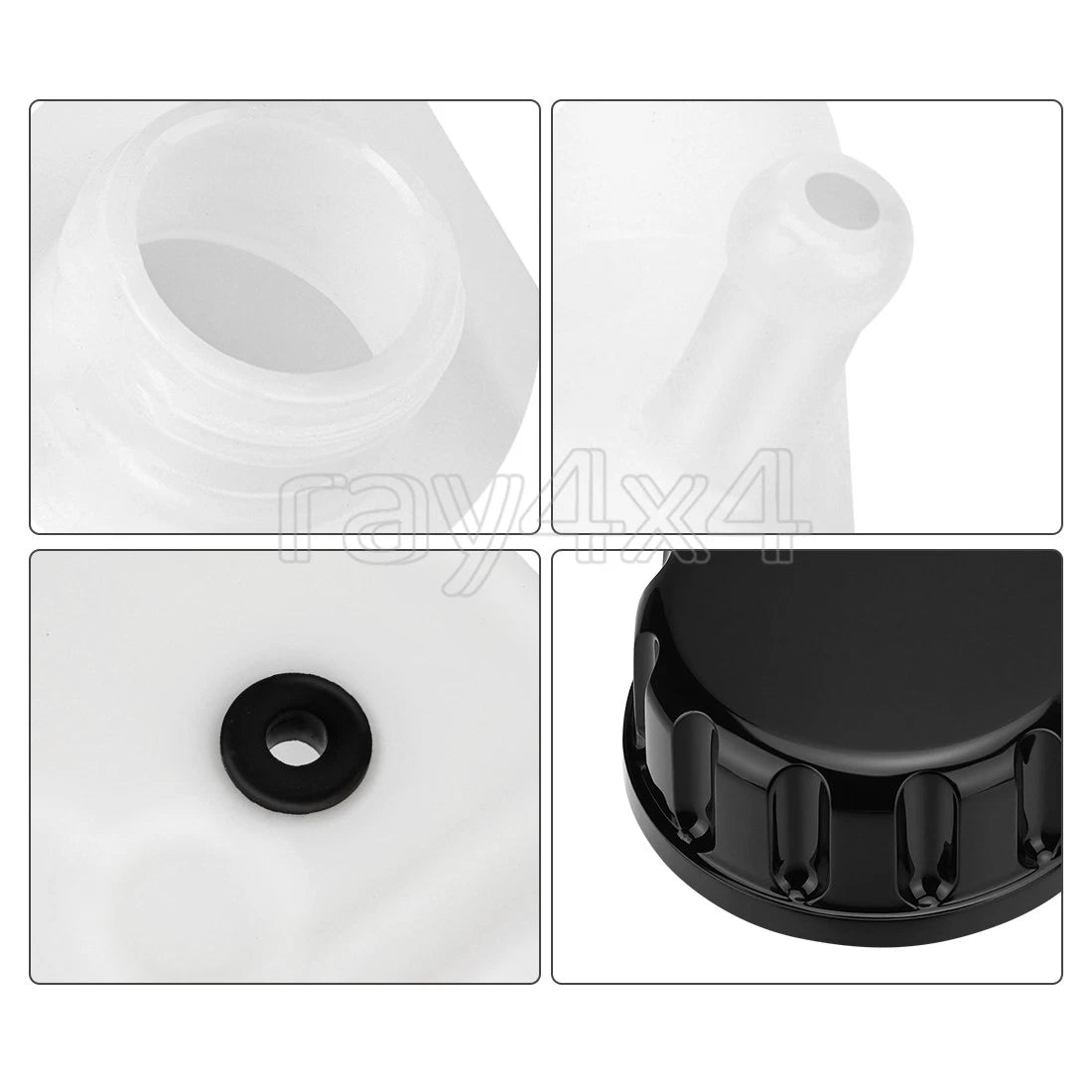 Coolant Radiator Overflow Tank for Kawasaki Ninja ZX-10R (2006–2007)