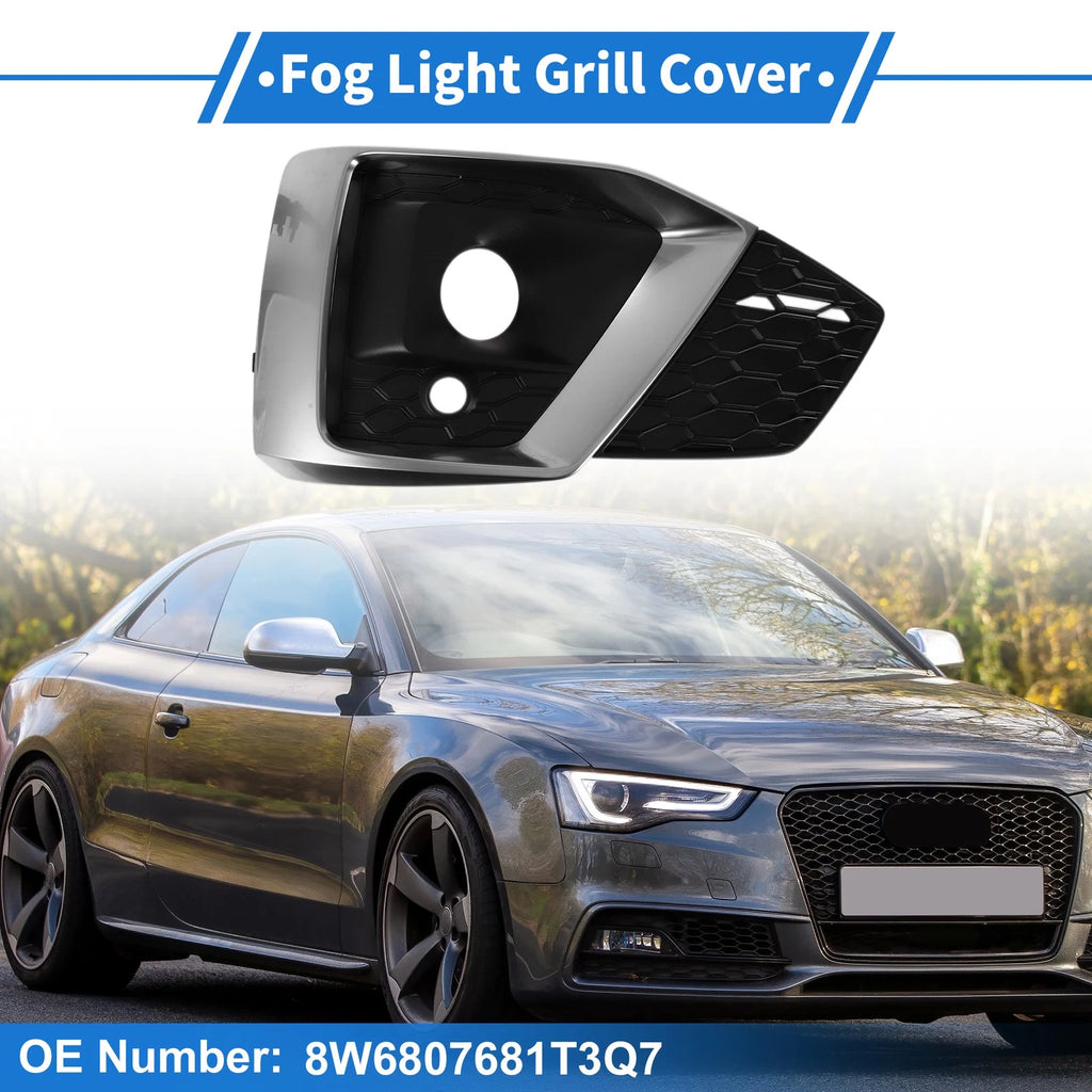 Front Left Fog Light Grill Replacement for Audi A5 (2021–2023)