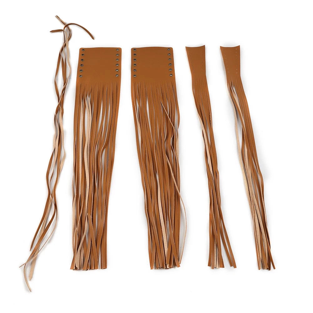 Universal Handlebar Grip Tassel with Clutch Lever Fringe Covers for Motorcycle