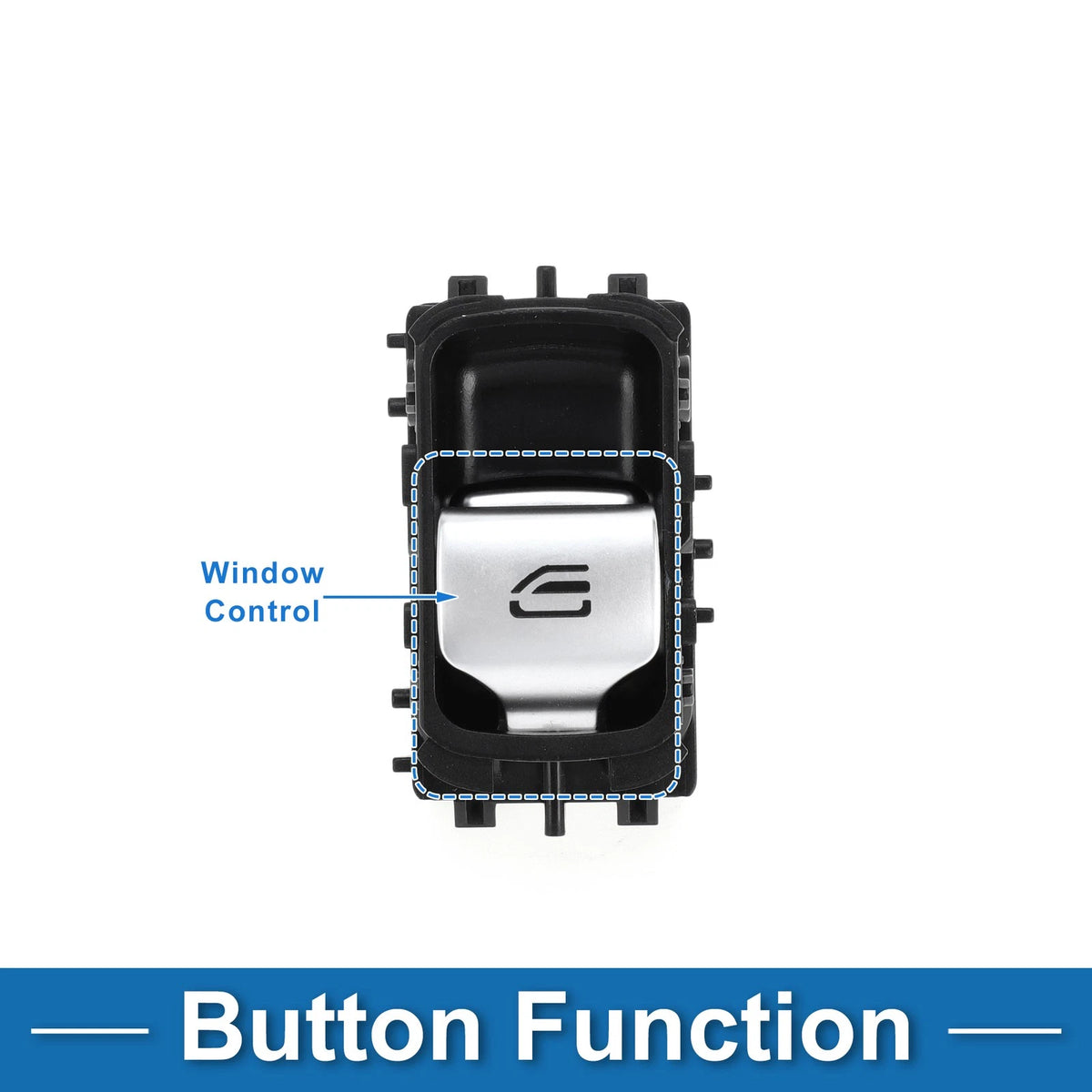 Passenger Side Power Window Switch Replacement for Mercedes-Benz E Coupe (2017–2023)